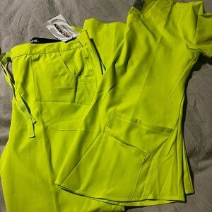 Brand new with tags sketchers scrubs size medium, lime color